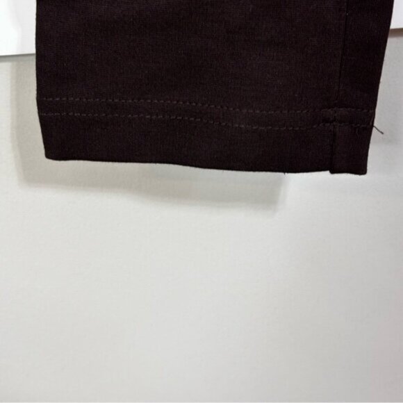 Philosophy Leggings Womens Medium Brown Pull On Ankle Career Pant Stretch - Picture 7 of 8